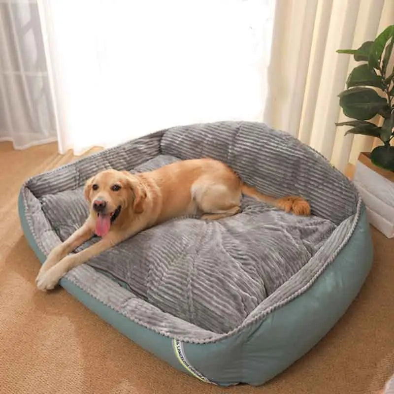 Large Dog Bed Warm Pet Bed for Large Dogs Pet Cushion Sofa Removable for Puppy Chihuahua Big Cat Beds Dog Products