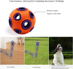 Dog Chew Toys Interactive Dog Toy Ball Stable Squeaky Dog Toy Durable Chew Toy Safe and Non-Toxic Durable