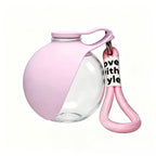 Custom LOGO 285ml Portable Dog Water Bottle Outdoor Dog Water Bottle Foldable Silicone Pet Water Bottle OEM ODM