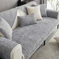 Anti-scratch Cat Sofa Cover Simple Striped Chenille Furniture Protector Couch Cover Machine Washable Cat Bed Mat Cat Products