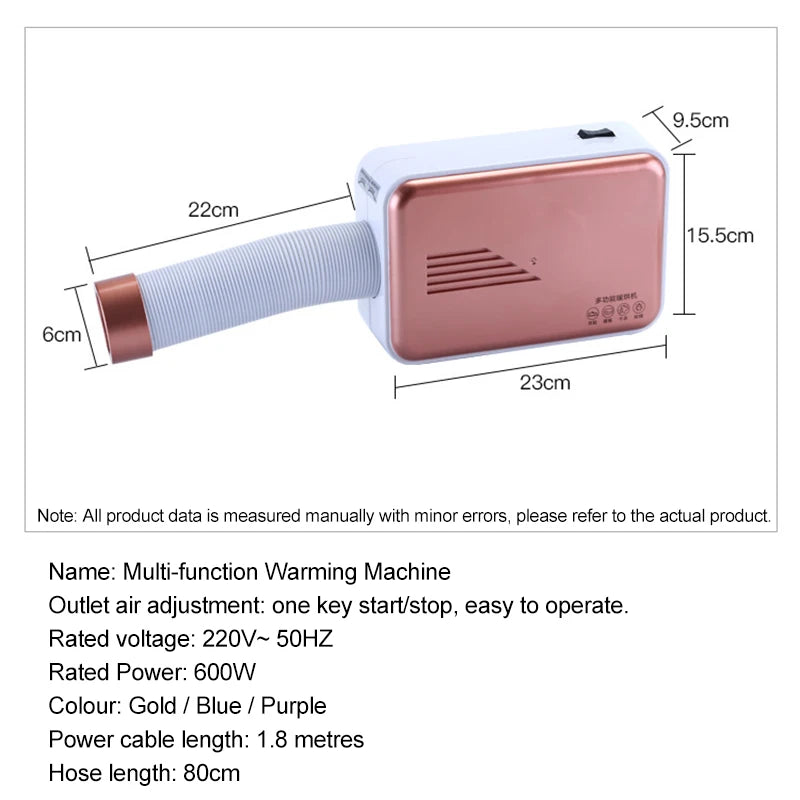 Pet Drying Box Cat Noise Super Quiet Wheels Transparent Home Dog Cat Bathing Hairs Blow Dog Hair Dryer Connect Pet Water Blower