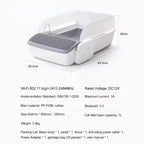 7L APP Control Smart Cat Litter Box Automatic Semi-closed Self-cleaning Litter Box Pet Cat Toilet for Cat Products