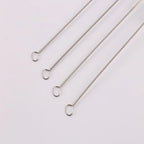 Long Straw Brush for Automatic Cat Water Fountain Cleaning Accessories Stainless Steel Oval Pipe Tube Cleaner 6.89X3.94inch