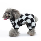 Winter Pet Clothes for Pet Dogs Jumpsuit Pajamas Dog Homewear Suit for Teddy Yorkie Chihuahua Warm Costumes Cat Puppy Clothing