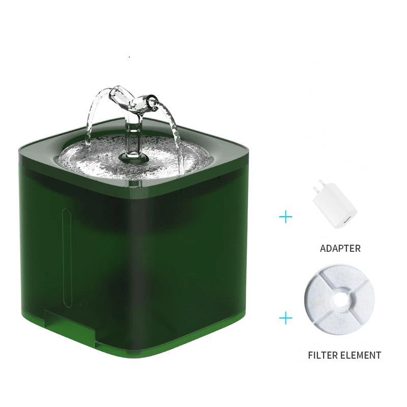 2L Automatic Pet Drinking Fountain Dog Water Dispenser Cat Drinker with Sensor Cat Drinking Feeder Quiet Cat Fountain Water Bowl