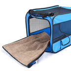 Outdoor Pet Cage Travel Accessories for Dogs Cats Carriers 600D Oxford Foldable Portable Pet Manufacturer Tent Kennel With Mat