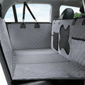 Custom Oxford Dog Seat Cover Back Seat Extender Hard Bottom Car Hammock for Pets Comfortable Pet Cover for Car Ride