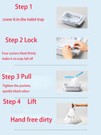 Pet Poop Bags for PETKIT Automatic Self Cleaning Cat Litter Box Litter Bags with Handle Dirty for Cats Toilet Pet Garbage Bags