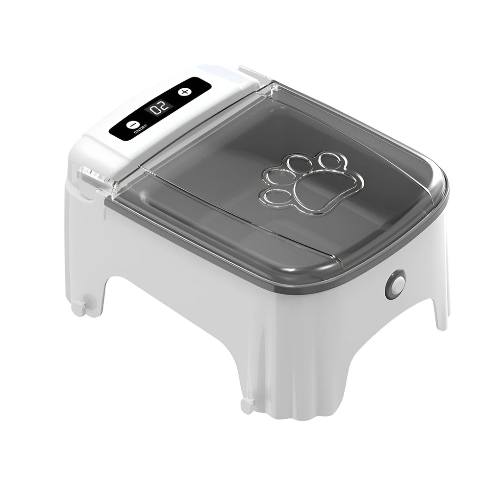 Smart Control Pet Induction Feeder Automatic Induction Cover Opening Moisture-Proof Neck Protection Pet Food Bowls