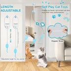 Interactive Cat Toys Indoor Remote Control Automatic Electric Flying Bird Cat Toy Best Kitten & Adult Cat Hanging Exercise Toys