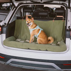 Plaid Luxury Dog Car Seat Covers with Washable Anti-Slip Design Nylon Material Eco-Friendly Safety Buckle Dropshipping