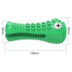 Dog Toothbrush Stick for Aggressive Chewers Pet Teeth Cleaning Dental Care Squeaky Dog Chew Toy Durable Sounding Dog Molar Stick