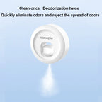 Smart Self-Cleaning Tonepie Automatic Cat Litter Box Accessories Purification Concentrated Liquid Easy Clean Deodorant Plastic