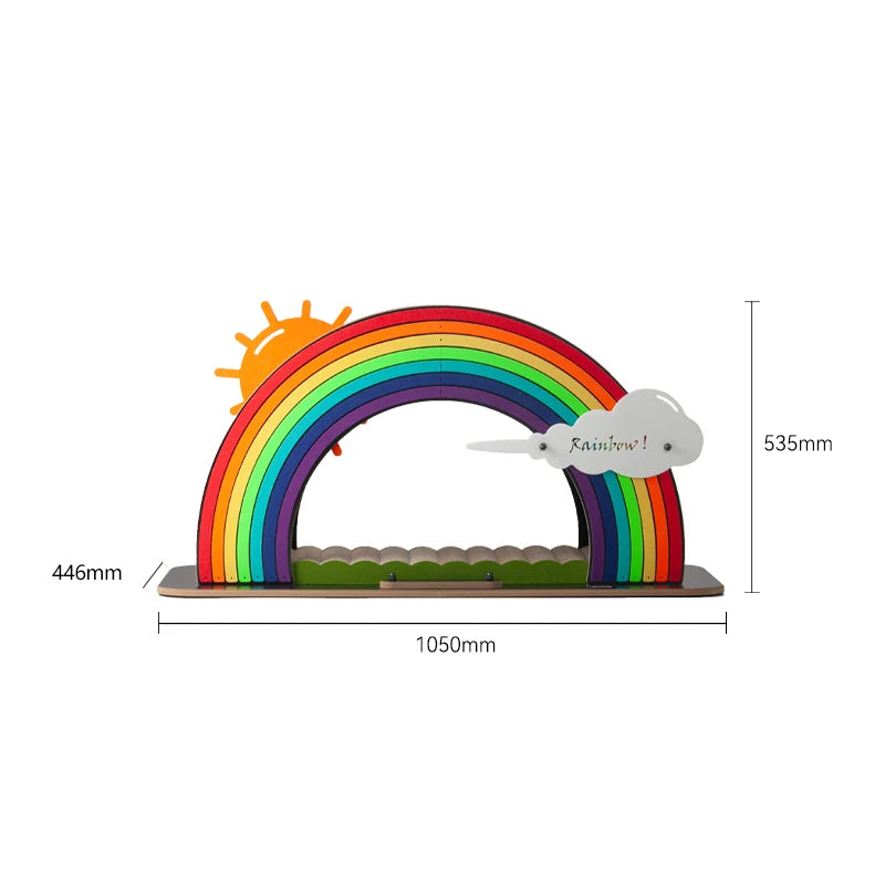Petree Rainbow Cat Scratcher Post Corrugated Paper Sisal Climbing Frame Home Furniture Cat Toys Tree
