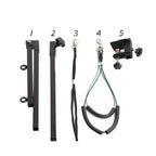 Pet Grooming Table Arm with Clamp and Post Loop Noose Pet Shop No Sit Haunch Holder Grooming Restraint for Small Medium Dogs