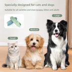 Dog Toothbrush 360 Degree Cleaning Finger Toothbrush for Dogs Food Grade Silicone Dog Finger Toothbrush for Cats Dental Care