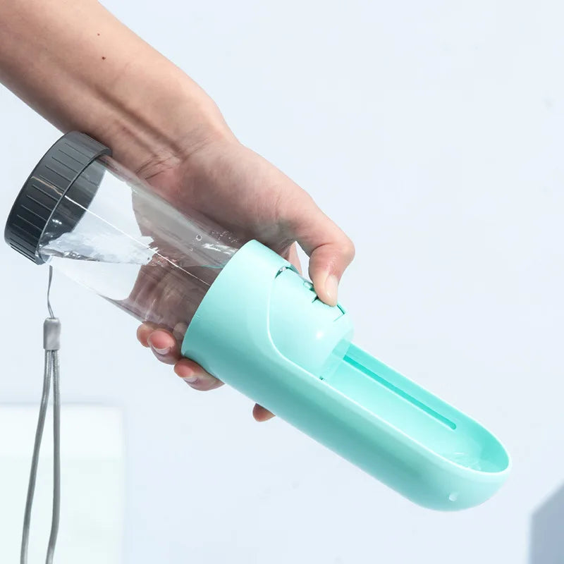 Summer Portable Pet Dog Water Bottle 300ml Drinking Bowl for Large Dogs Water Dispenser With Drinking Feeder Outdoor Bottle