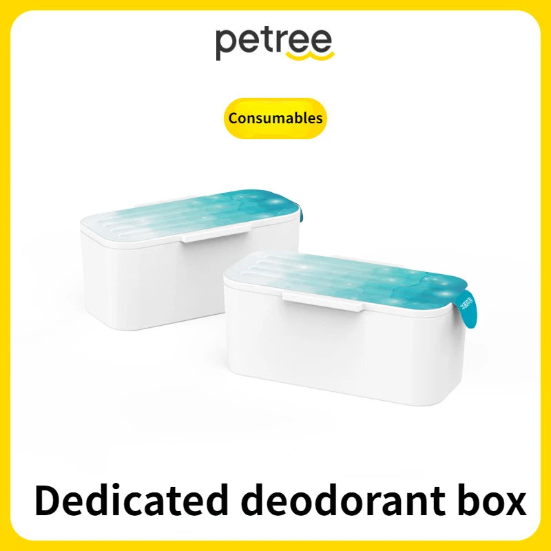 Automatic Cat Litter Box Deodorization Sterilization Boxes for Petree Natural Non-toxic Plant Essential Oil Deodorizer Purifying