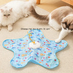 Automatic Wireless Smart Cat Toy Set Bite-Resistant Silent Super Motor 360 Degree Smart Sensor Rotation Anti-Boredom for Cats