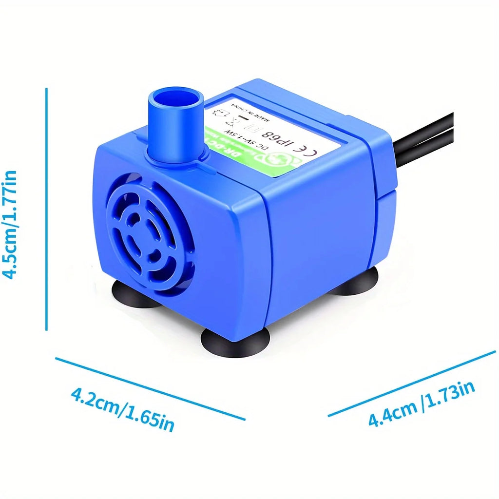 Pet Water Pump LED Light Indicator Replacement for Cat Water Fountains Ultra-Efficient Quiet Operation Pet Water Dispenser Pump