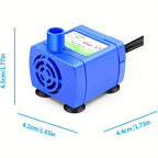 Pet Water Pump LED Light Indicator Replacement for Cat Water Fountains Ultra-Efficient Quiet Operation Pet Water Dispenser Pump