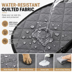 Wholesale Folding Dog Car Seat Cover for Pet Travel Pet Car Seat with Seat Safety Belt Washable Custom Pet Seat Cover OEM ODM