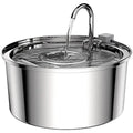 3.2L Automatic Cat Water Fountain Stainless Steel Pet Water Dispenser Filtration System Ultra-Quiet Pump