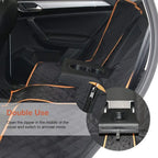 Oxford Waterproof Dog Car Seat Cover Non-slip Pet Mat Protector Universal Travel Mat for Cars and Cats Sport Style Design
