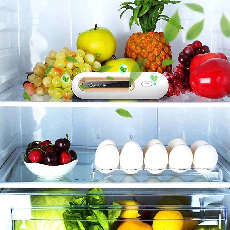 O3 Ozone Generator Air Purifier Refrigerator Deodorizer Food Shelf Life Extender Pet Toilet Smell Odors Remover Pet Manufacturer