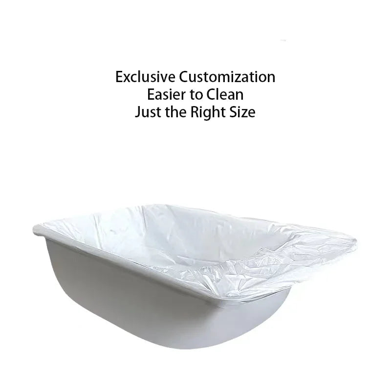 3 Rolls Drawstring Closure Pet Poop Bags for Petree 2 Gen Automatic Self Cleaning Litter Box Cat Toilet Tray Box 45pcs