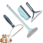 4pcs Pet Hair Remover Cat Brush Portable Efficient Lint Cleaner for Couch Carpet Car Mat Bedding Pet Bed & Furniture