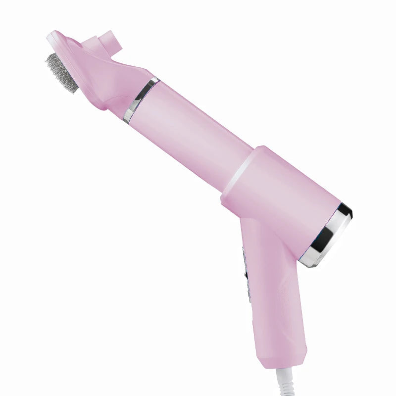 Pet Hair Dryer 2 in 1 Grooming Pet Brush Adjustable Temperature Dog Hair Dryer Pet Hair Remover Dog Brush for Dog Cat Brush