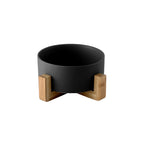 Ceramic Pet Bowl Cat Dogs Feeding Matted Elevated Dog Bowl Double Bowls Pet Food Water Feeder Wholesale Pet Manufacturer