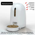 New Intelligent Bluetooth Remote Control Pet Automatic Feeder with Mobile App Battery Powered