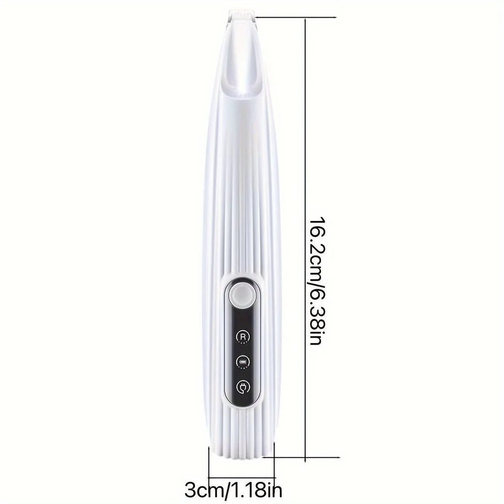 LED Light Pet Hair Trimmer Quiet Dog Grooming Clippers USB Rechargeable Dog Paw Hair Trimmer with Display Pet Grooming Tools
