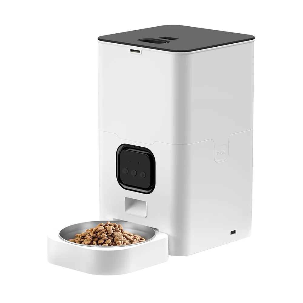 OEM 6L Automatic Pet Feeder TUYA  APP WIFI Control Dog Food Dispenser Timing Voice Automatic Cat Feeder Manufacturer