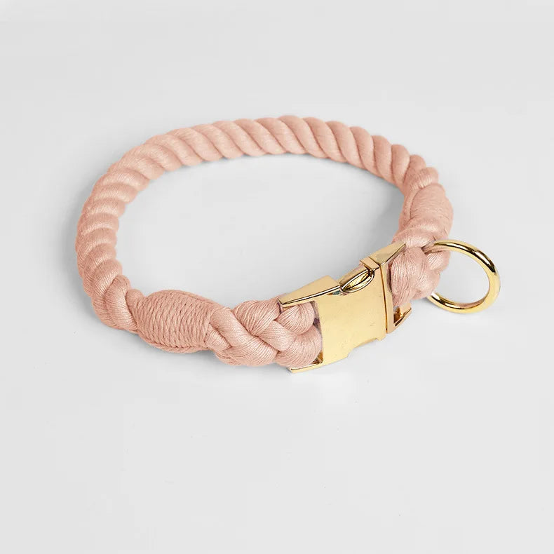 Large Medium Small Dog Products Personalized Pet Bow Tie Color Gradient Collar Metal Buckle Alloy D-Hook Polyester Cotton
