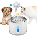 2.4L Automatic Cat Water Fountain Pet Bowl Stainless Steel Dog Water Drinking Water Dispenser Feeder Cat Manufacturer