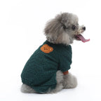 Winter Pet Clothes for Pet Dogs Jumpsuit Pajamas Dog Homewear Suit for Teddy Yorkie Chihuahua Warm Costumes Cat Puppy Clothing