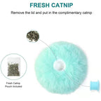 Interactive Cat Ball Smart Cat Toys Plush Electronic Pet Catnip Toy Training Kitten Touch Sounding Squeak Toy Ball Cat Supplies