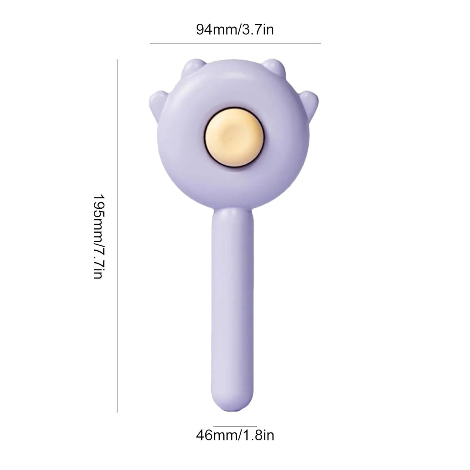 Cat Hair Brush Cute Self Cleaning Non-Slip Slicker Brushes for Shedding Pet Grooming Brush Tool for Shedding Pet Comb for Kitten