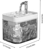 Cat Water Bowl Automatic Pet Fountain Cat Water Fountain Pet Water Dispenser Automatic Drinking Dispenser for Small Medium Pets