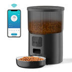 OEM 4L Automatic Cat Feeder APP Smart Pet Feeder Slow Pet Food Dispenser WIFI Time Seting Auto Pet Feeder Manufacturer