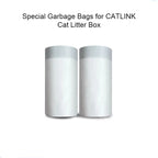 2 Rolls Pet Poop Bags Plastic Garbage Bag for Cats for Catlink AI Intelligent Voice Automatic Cat Litter Box Special Dog