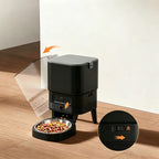Custom 4L Smart Cat Feeder with Camera Cat Dog Feeder Automatic Pet Feeding Timer Remote Voice Video Feeding OEM ODM