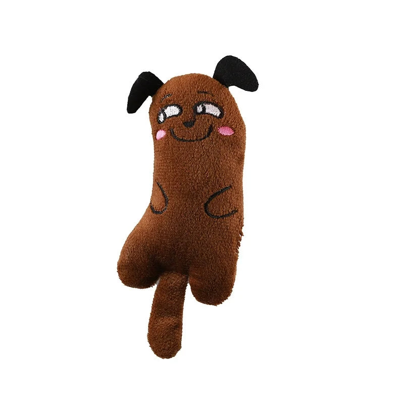 Eco-Friendly Bite-Resistant Cat Toy Plush Interactive Pet Cat Toys with Catnip Cloth Mouse Supplies