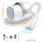 5-in-1 Dog Grooming Vacuum Kit Strong Pet Hair Removal Professional Clippers 6 Guide Combs Pet Grooming Tools for Dogs Cats
