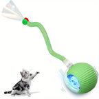 Wholesale Indoor Cat Interactive Ball Toy With Elastic Net Tail Automatic Moving Ball Toy Activation Electric Cat Toy