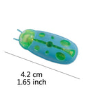 Funny Electric Bugs Cat Toy Automatic Escape Mini Robot Bug Vibration Insect Toys for Cats Battery Operated Cockroach Ladybug