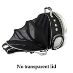 Wholesale Cat Backpack Pet Carriers Collapsible Cats Shoulder Bag Ventilate Transparent Foldable Carries Travel Cat Bed